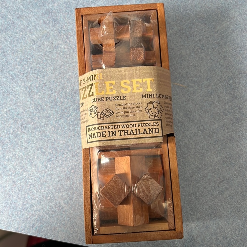 Puzzle set to keep your mind busy